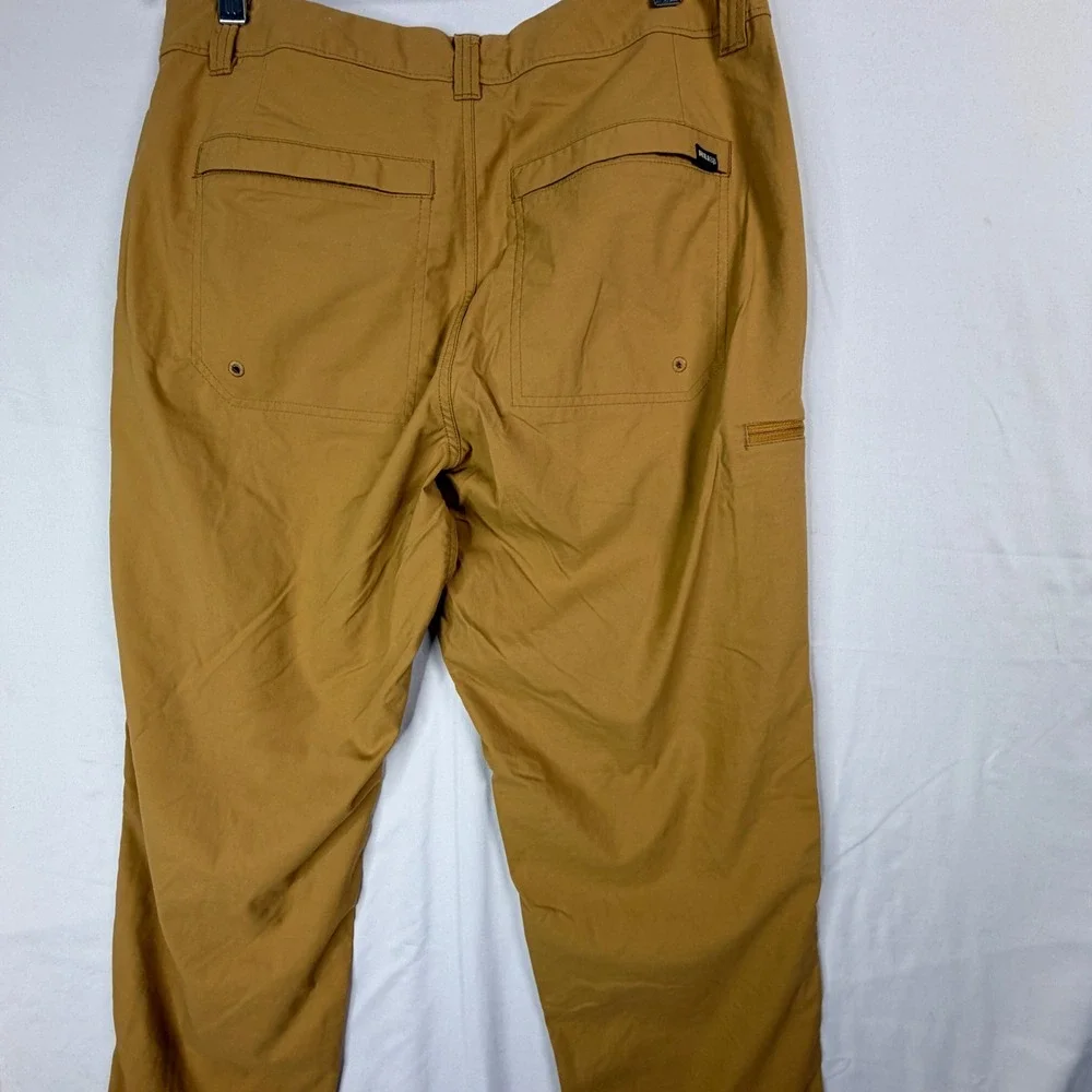 REI Co-op Sahara Path Pants Mens 31x29 Tan Brown Hiking Outdoor Travel Stretch